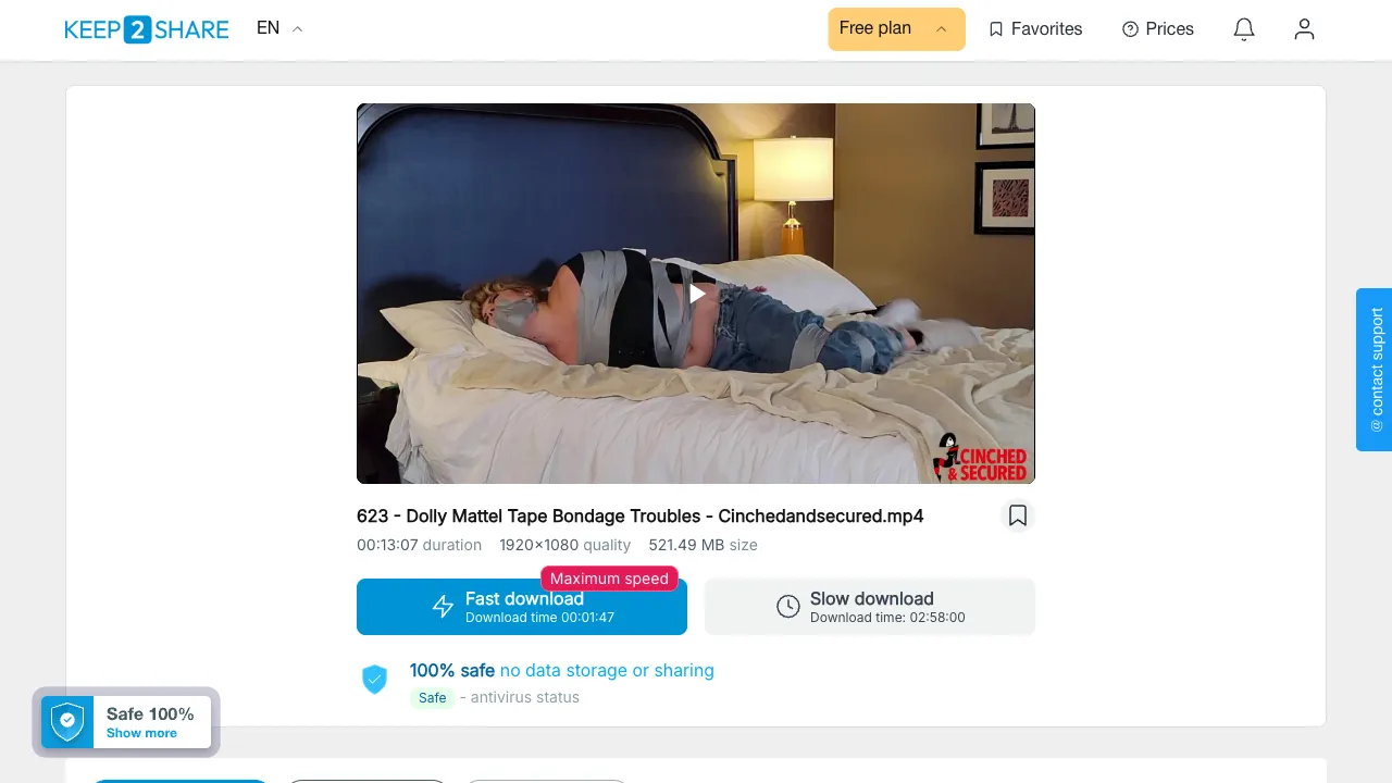 623 Dolly Mattel Tape Bondage Troubles Cinchedandsecured
