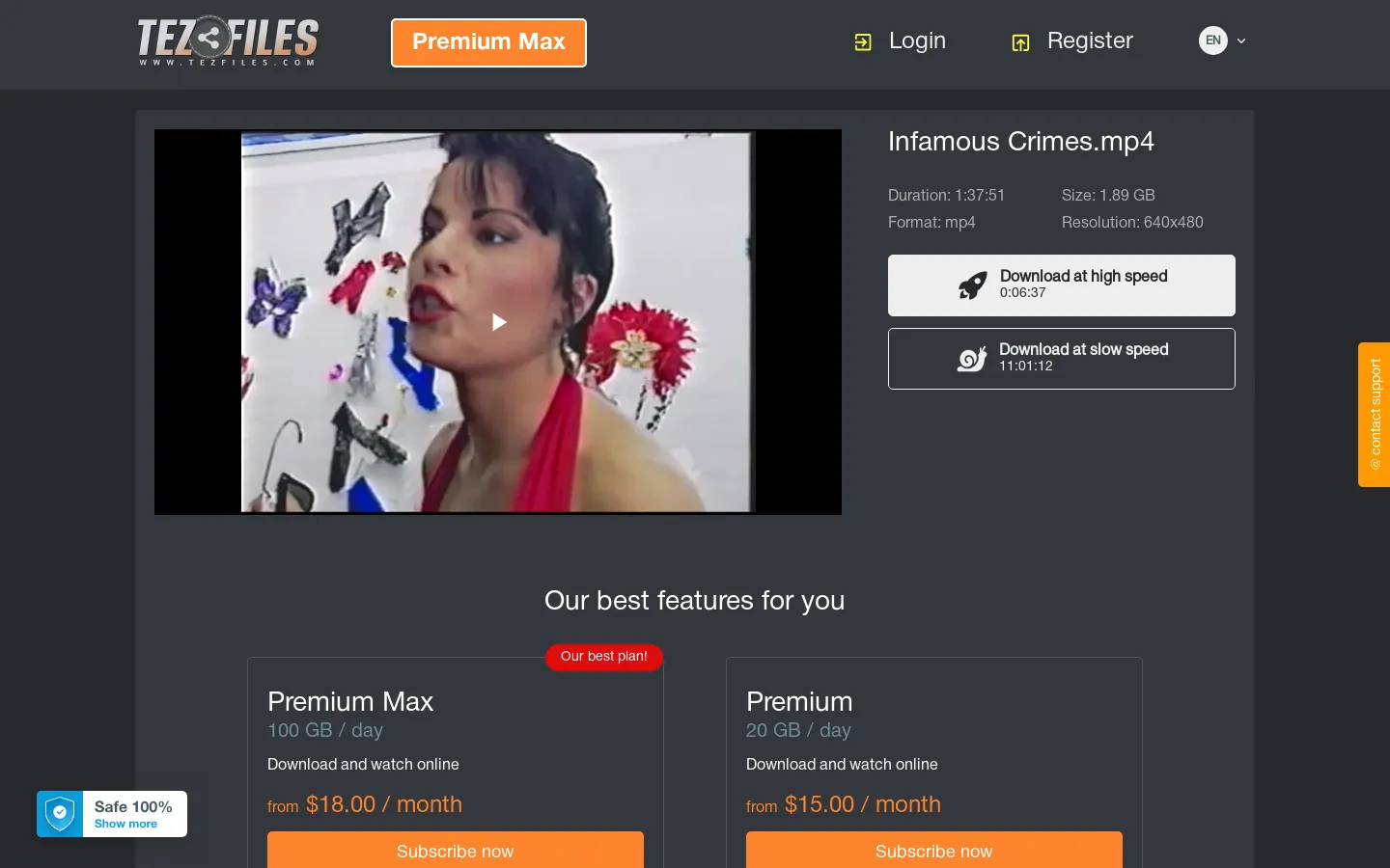 Infamous Crimes