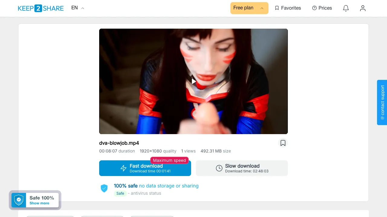 dva blowjob