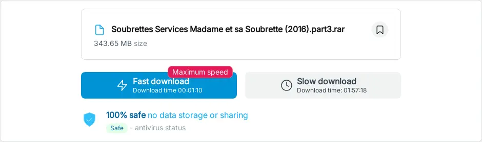 Preview of Soubrettes Services Madame et sa Soubrette 