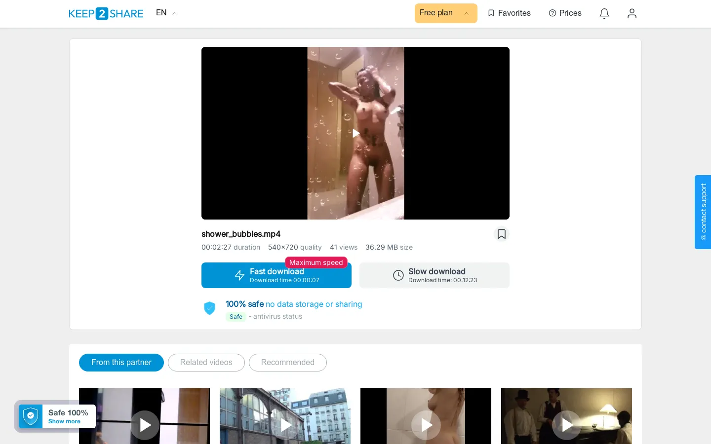 Preview of shower bubbles