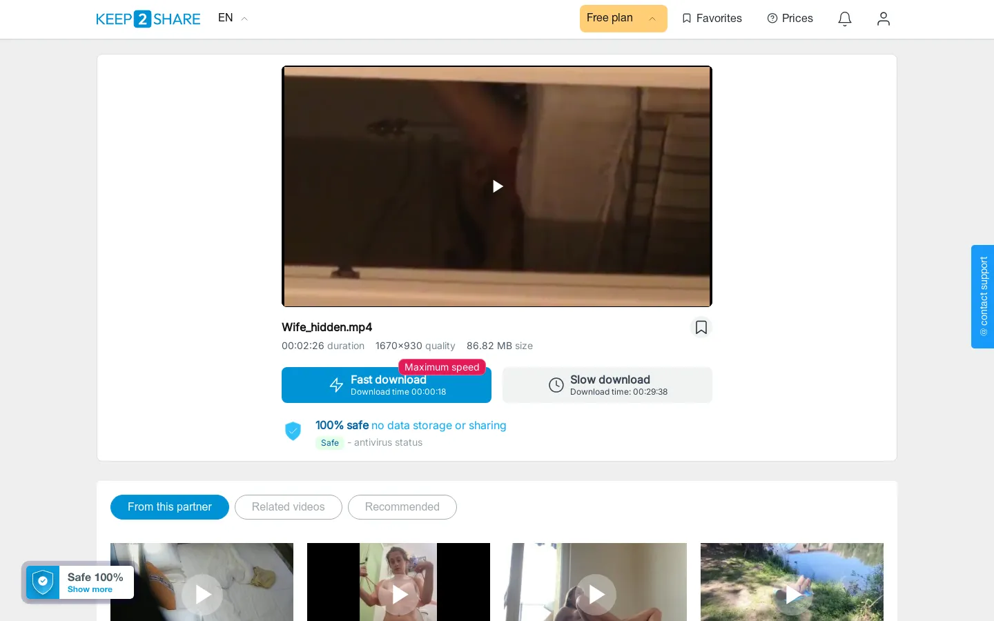 Preview of Wife hidden
