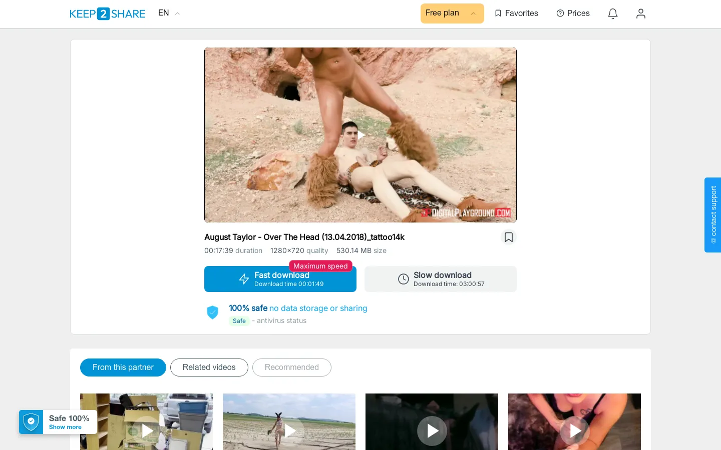 Preview of 32296f58ccc28 – NSFW file hosted on FolderFox