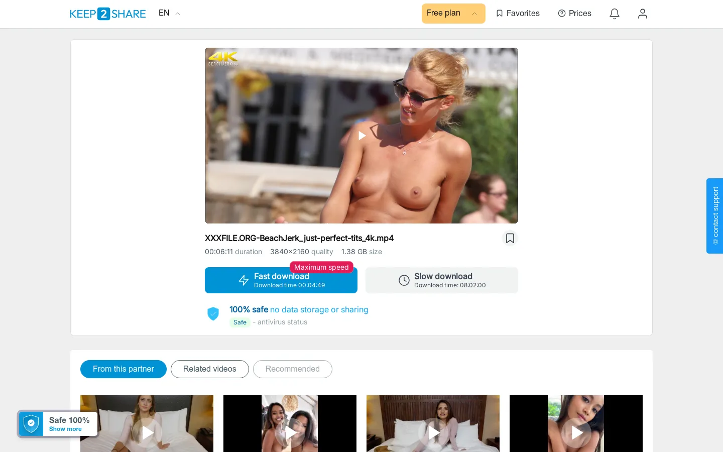 xxxfile.org beachjerk just perfect tits 4k