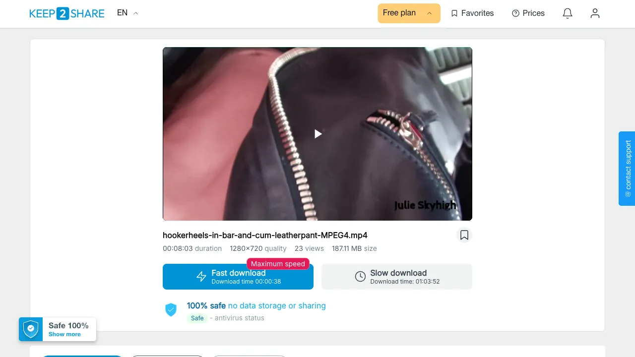 Preview of hookerheels in bar and cum leatherpant MPEG4
