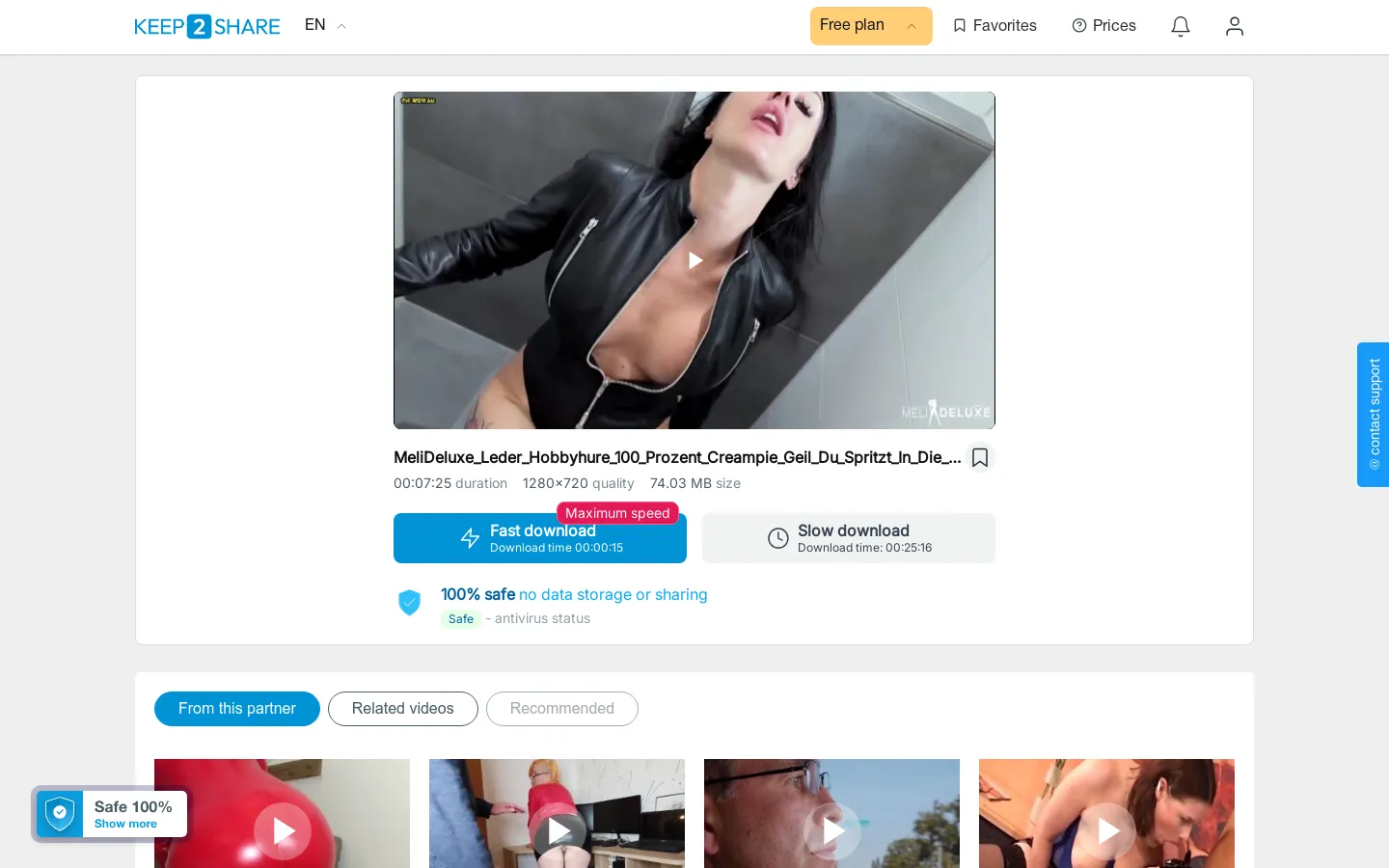 MeliDeluxe Leder Hobbyhure 100 Prozent Creampie Geil Du Spritzt In Die Fotze