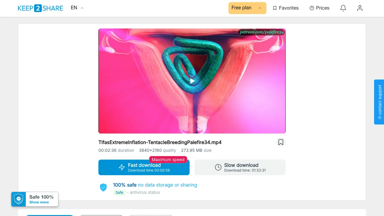 Preview of T i f as E x t r e m e I n f l a t i o n T e n t a c l e B r e e d i n g P a l e f i r e34 – NSFW file hosted on FolderFox