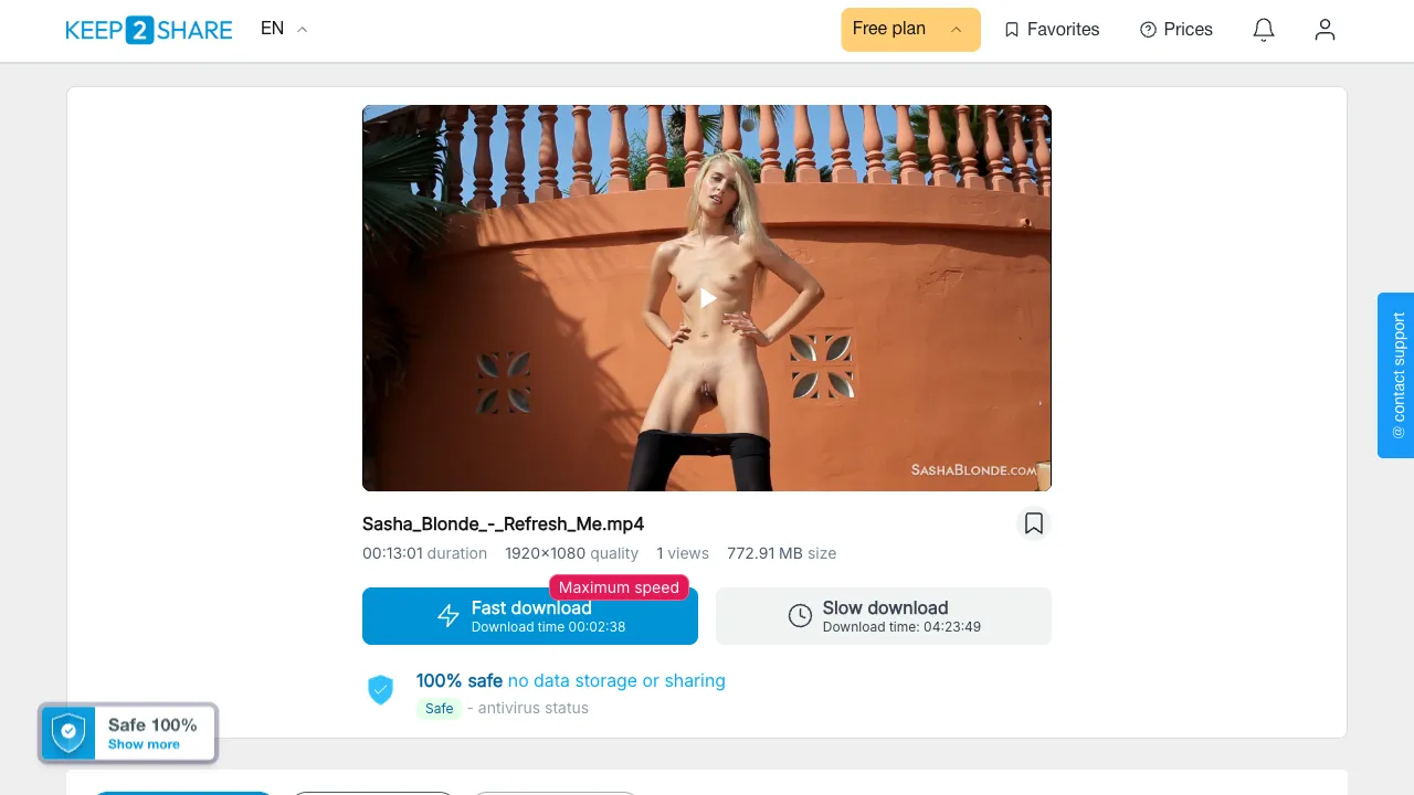 Preview of Sas...Refresh Me – NSFW file hosted on FolderFox