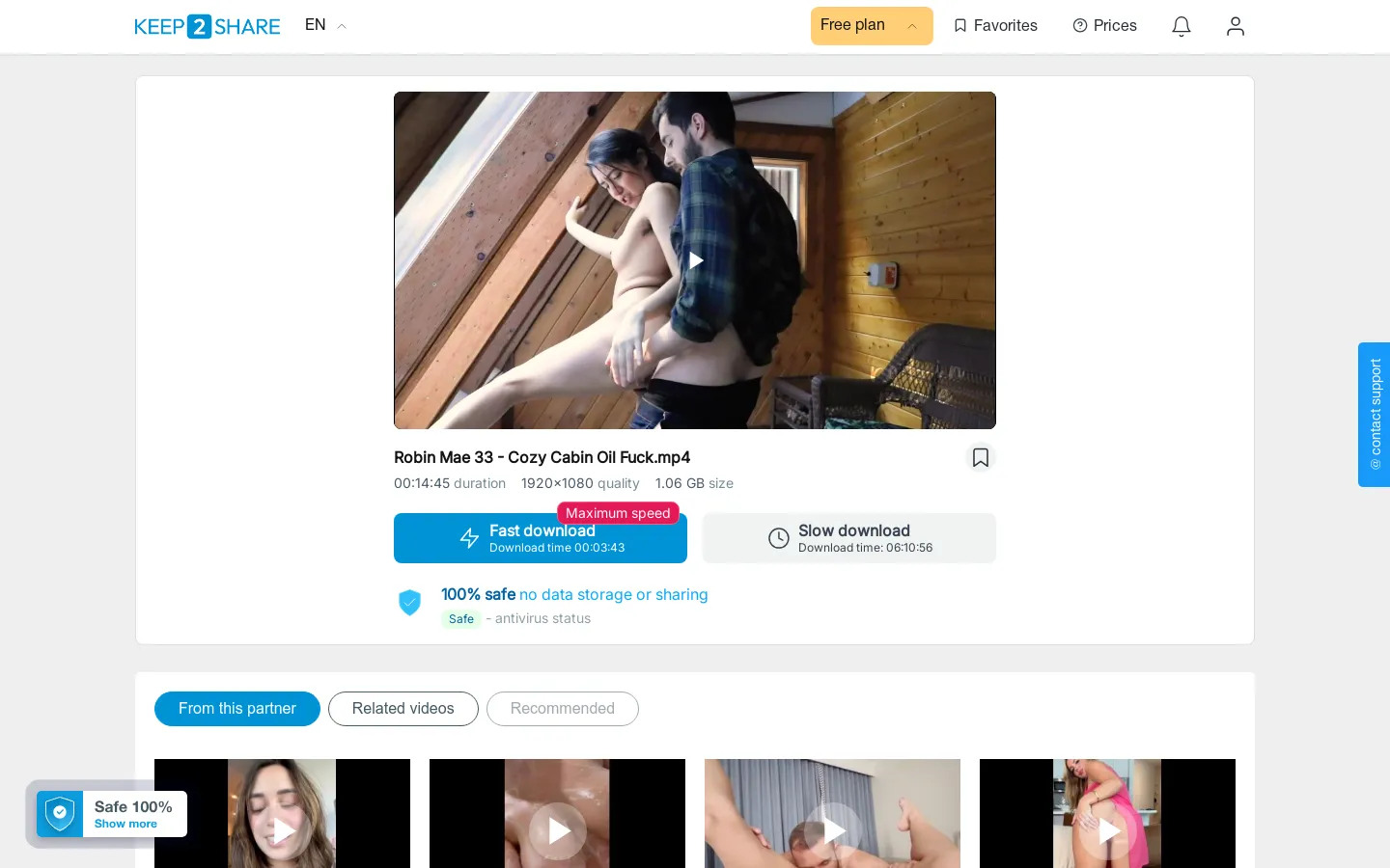 Robin Mae 33 Cozy Cabin Oil Fuck