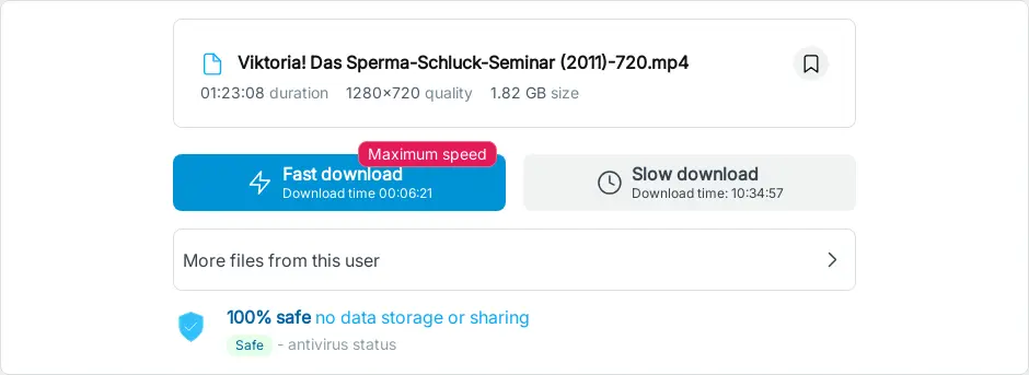 Preview of  Viktoria%21 Das Sperma Schluck Seminar %282011%29 720