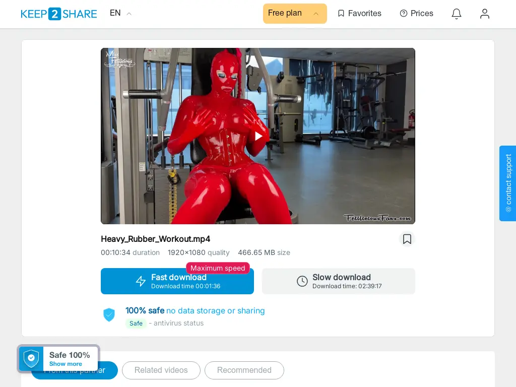 Heavy Rubber Workout