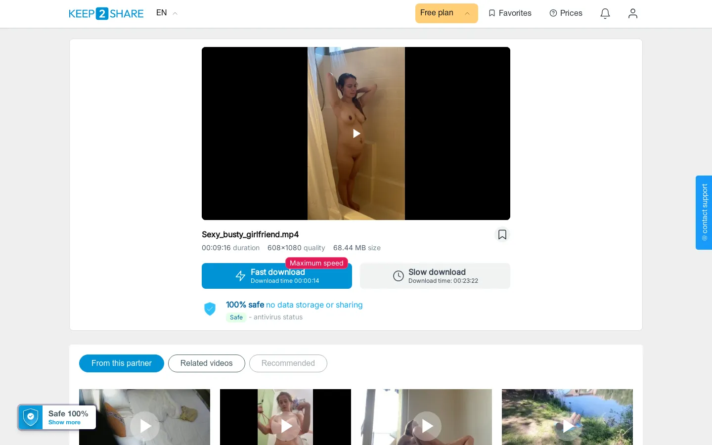 Preview of Sexy busty girlfriend
