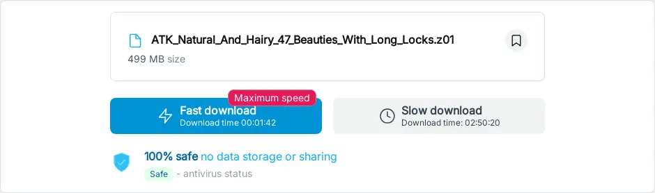 Preview of ATK Natural And Hairy 47 Beauties With Long Locks