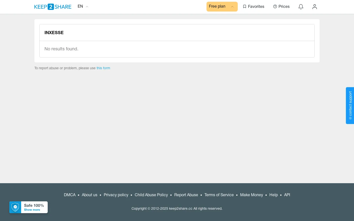 Preview of INXESSE