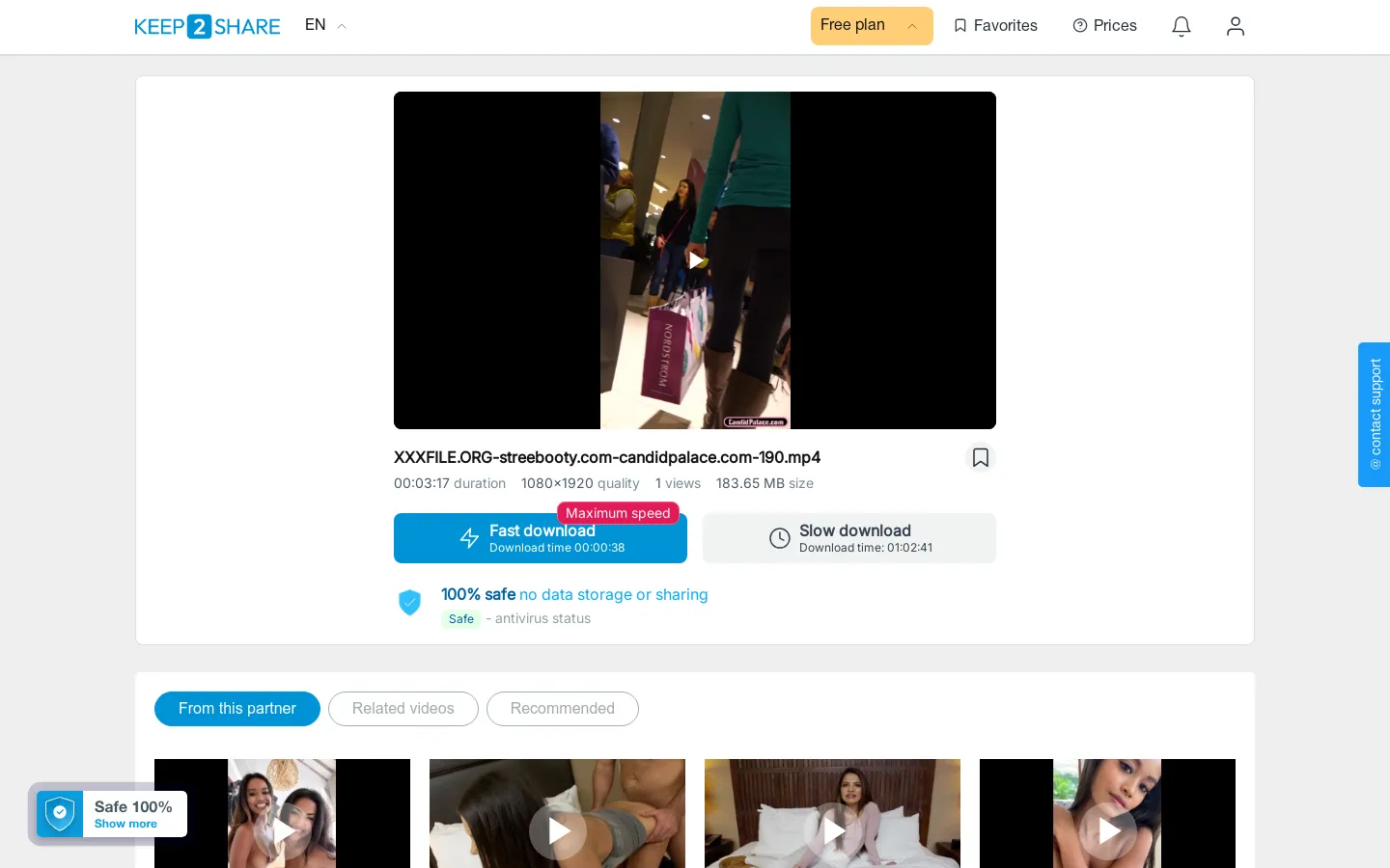 Preview of XX...ce.com 190