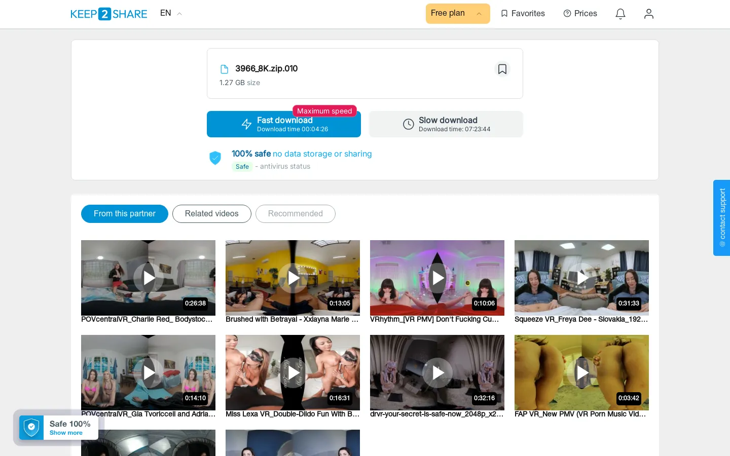 Preview of 3966 8K.zip – NSFW file hosted on FolderFox