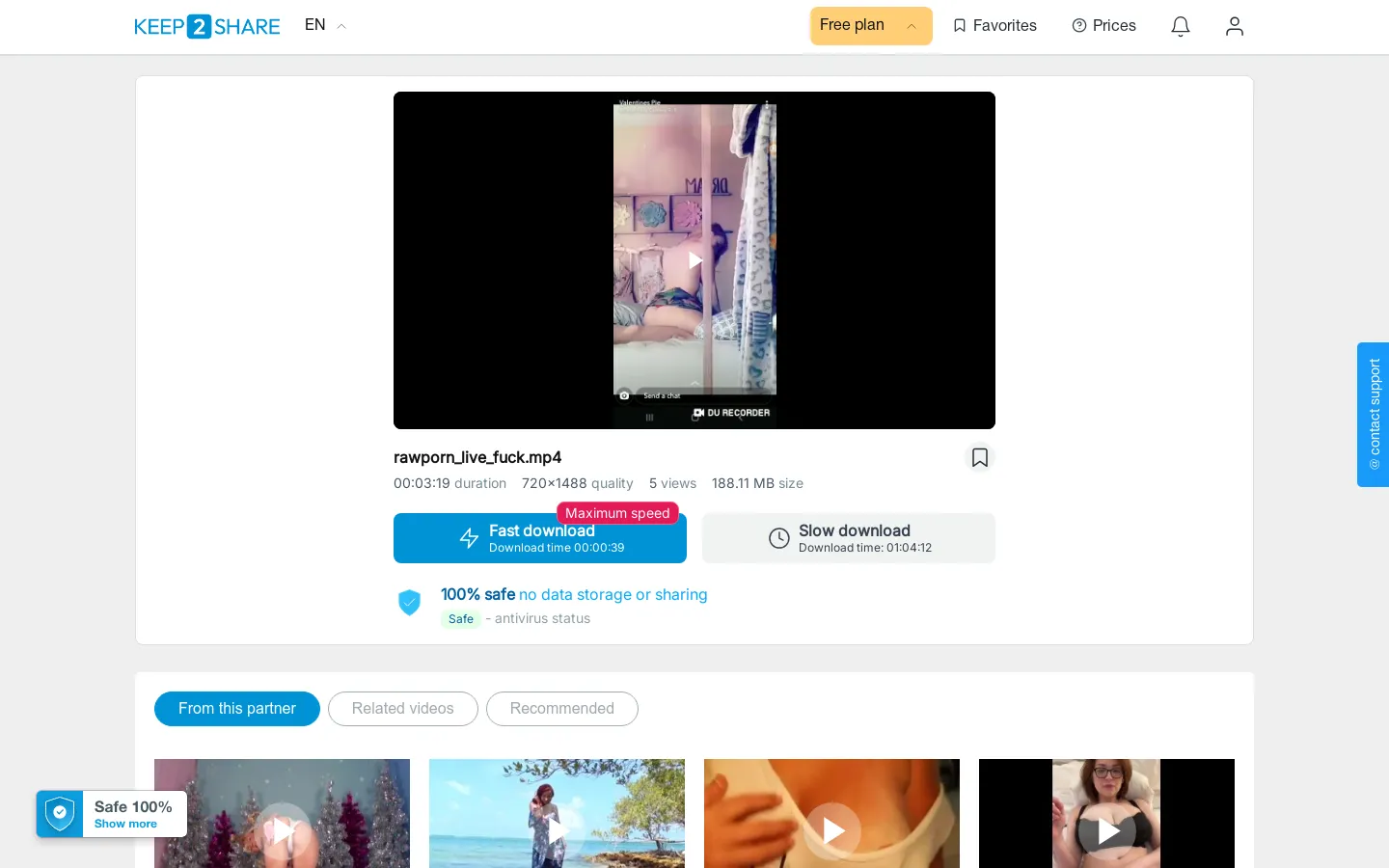 Preview of https://k2s.cc/file/8c566fa580231/ – NSFW file hosted on FolderFox