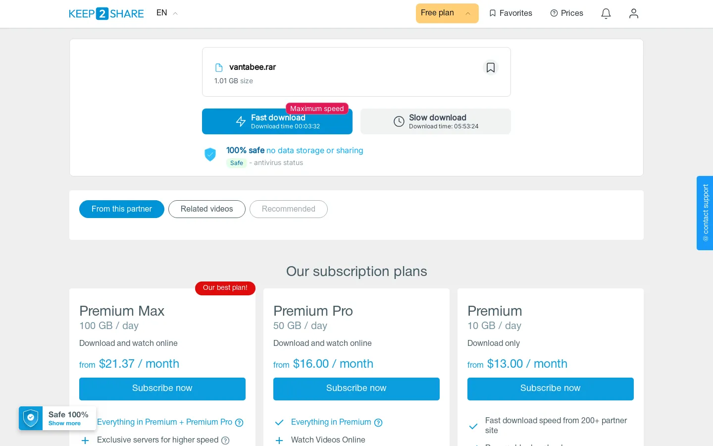 Preview of vantabee