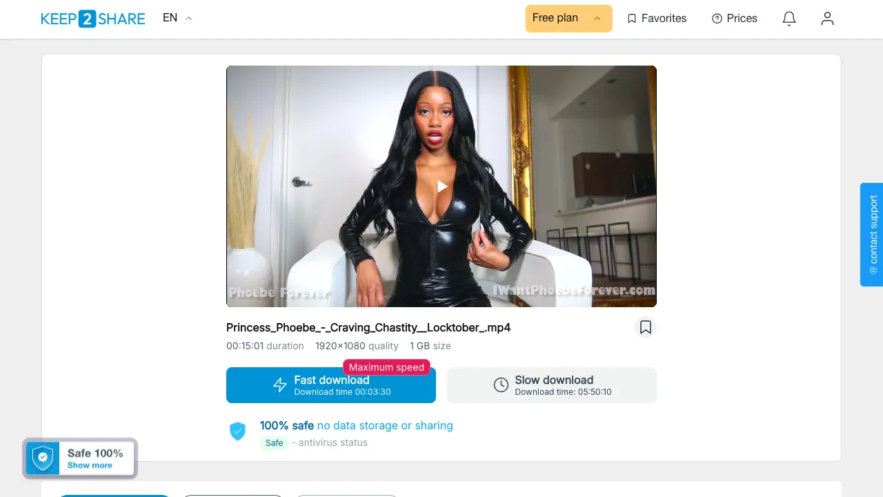 Princess Phoebe Craving Chastity Locktober 