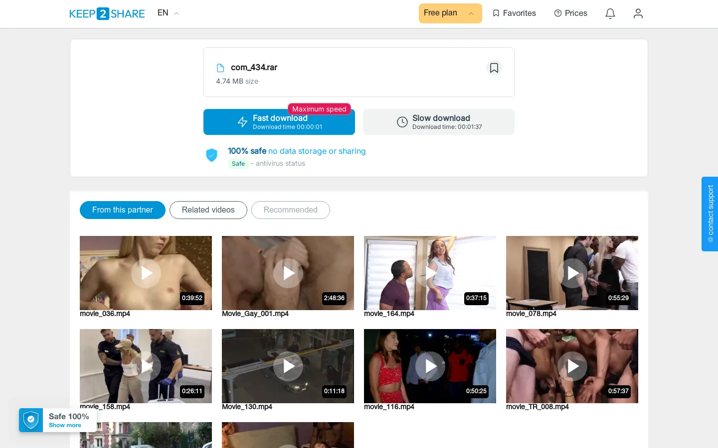 Preview of com 434 – NSFW file hosted on FolderFox