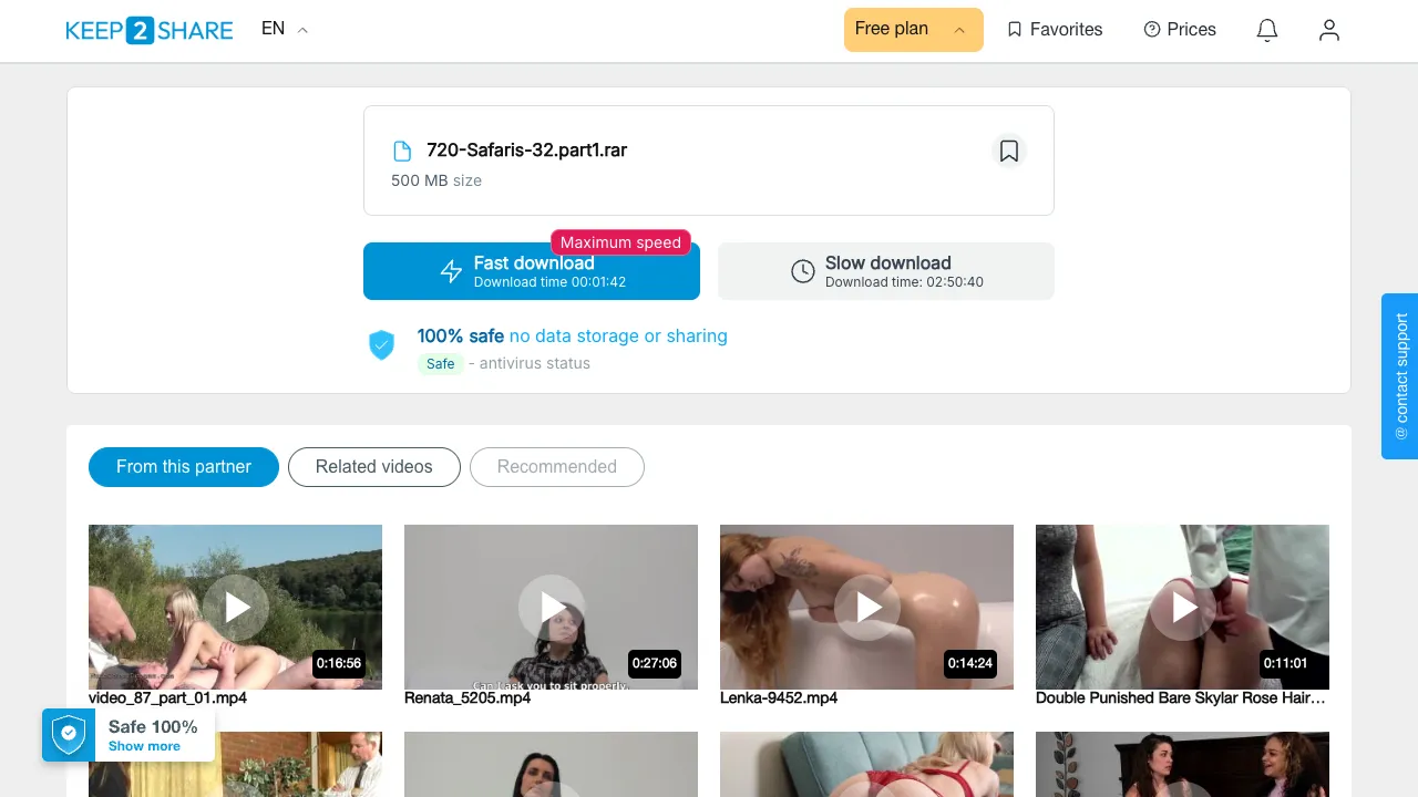 Preview of 720 Safaris 32.part1 – NSFW file hosted on FolderFox