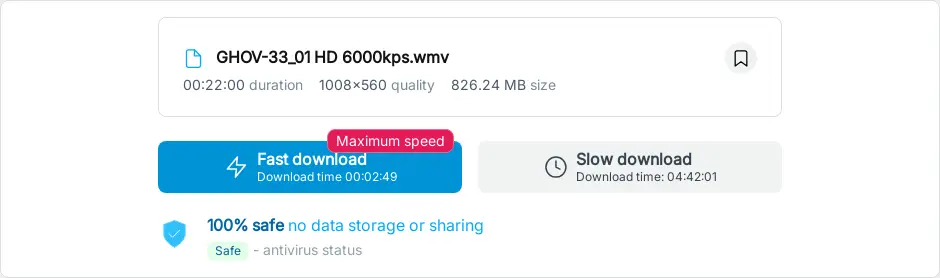Preview of GHOV 33 01 HD 6000kps