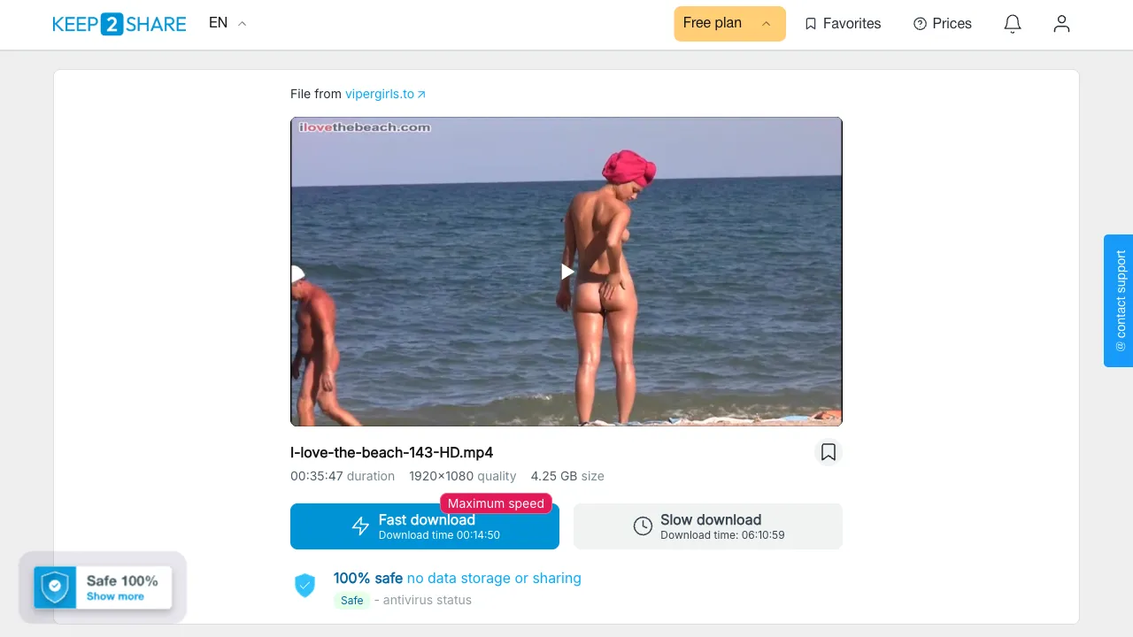 I love the beach 143 HD