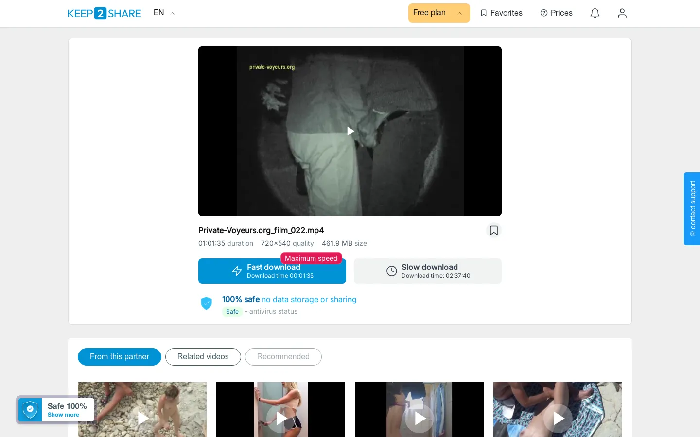 Preview of Private Voyeurs.org film 022
