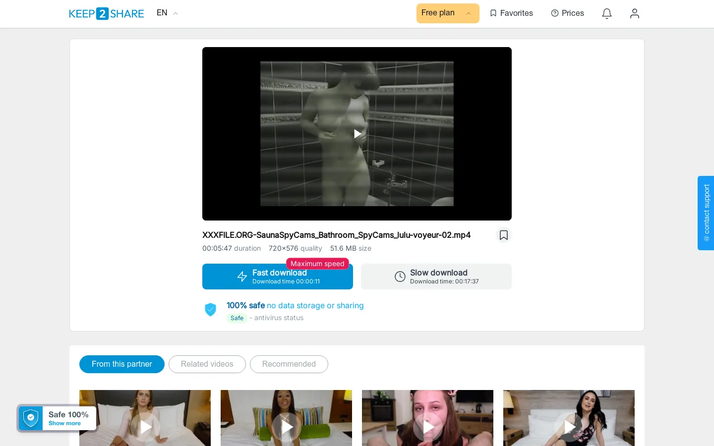 Preview of XX... voyeur 02 – NSFW file hosted on FolderFox