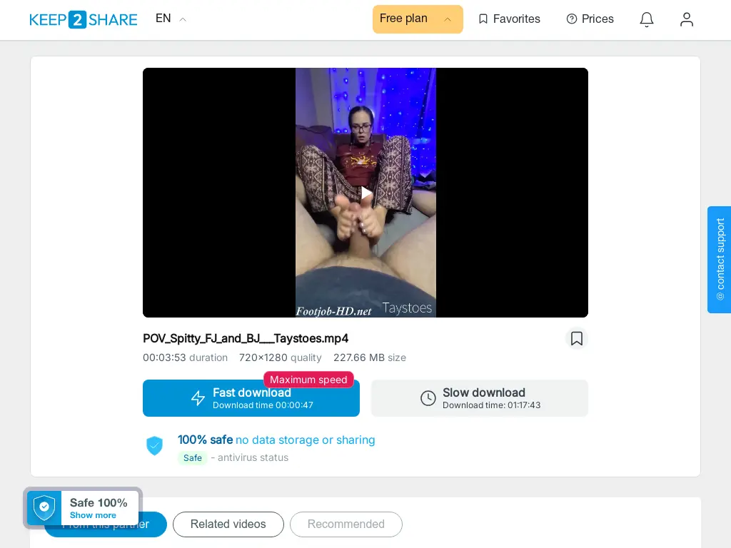 POV Spitty FJ and BJ Taystoes