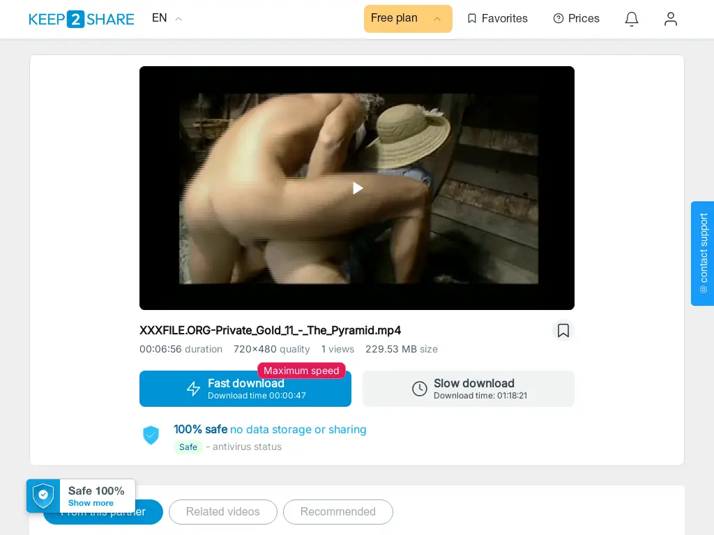 Preview of XXXFILE.ORG Private Gold 11 The Pyramid