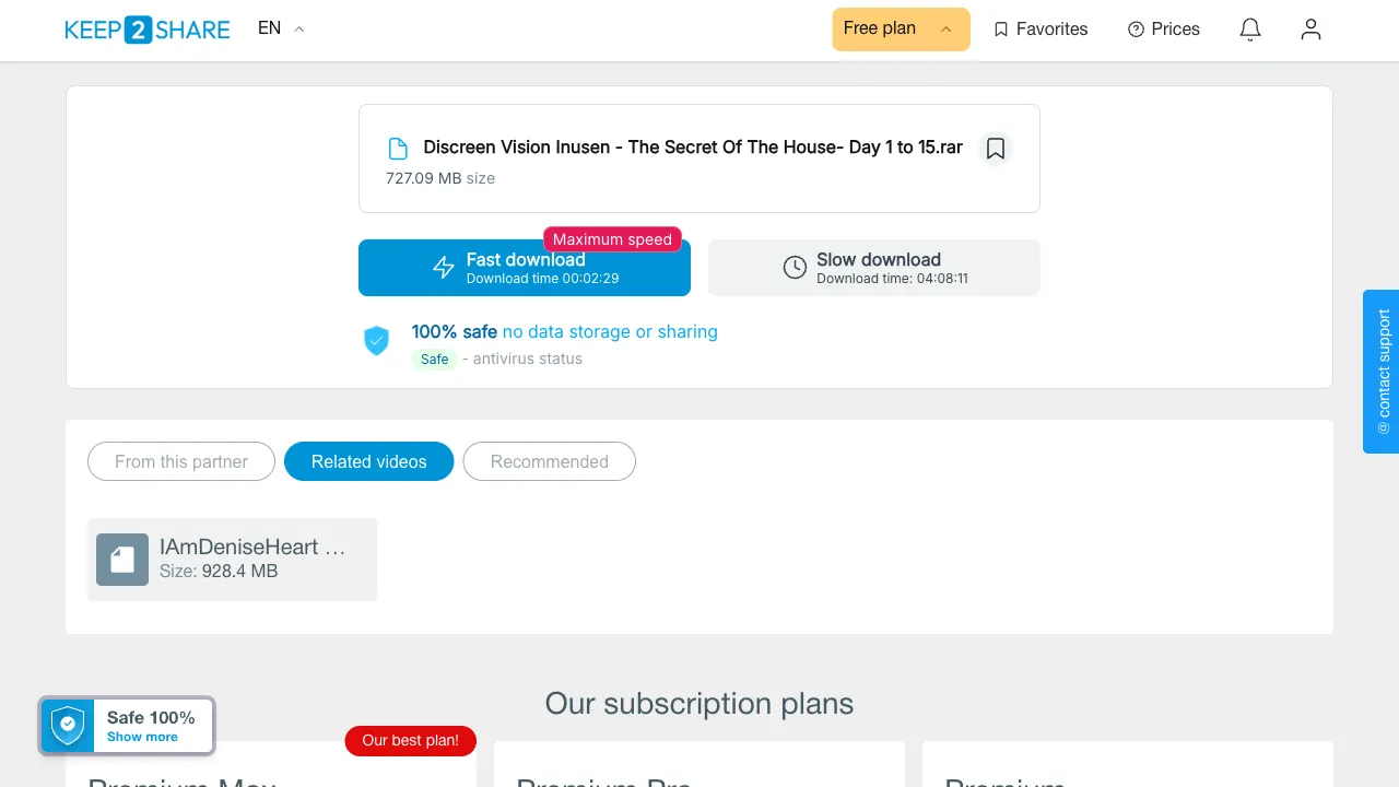 Discreen Vision Inusen The Secret Of The House Day 1 to 15