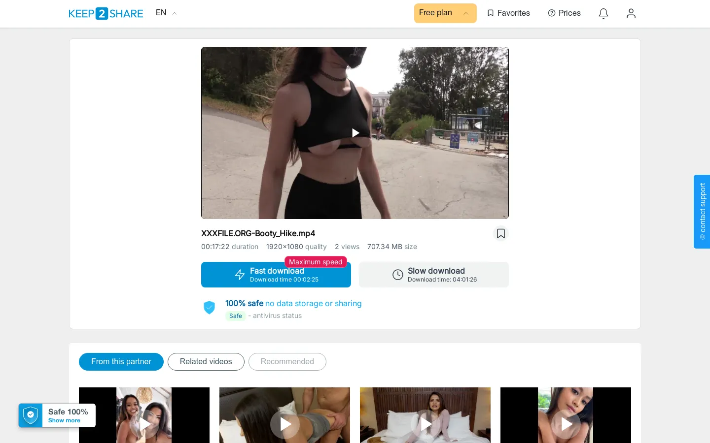 Preview of XX...Booty Hike