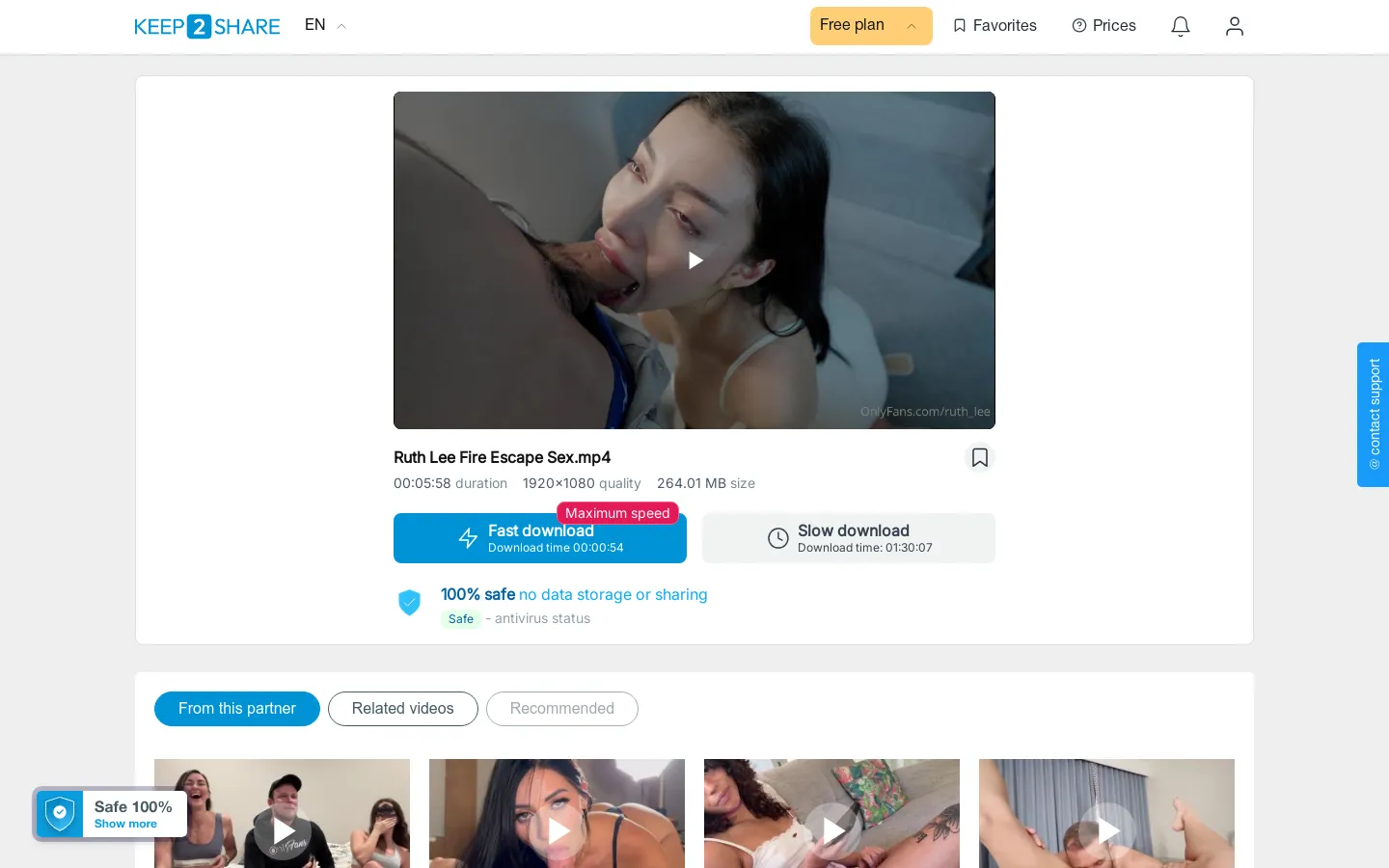 Ruth Lee Fire Escape Sex