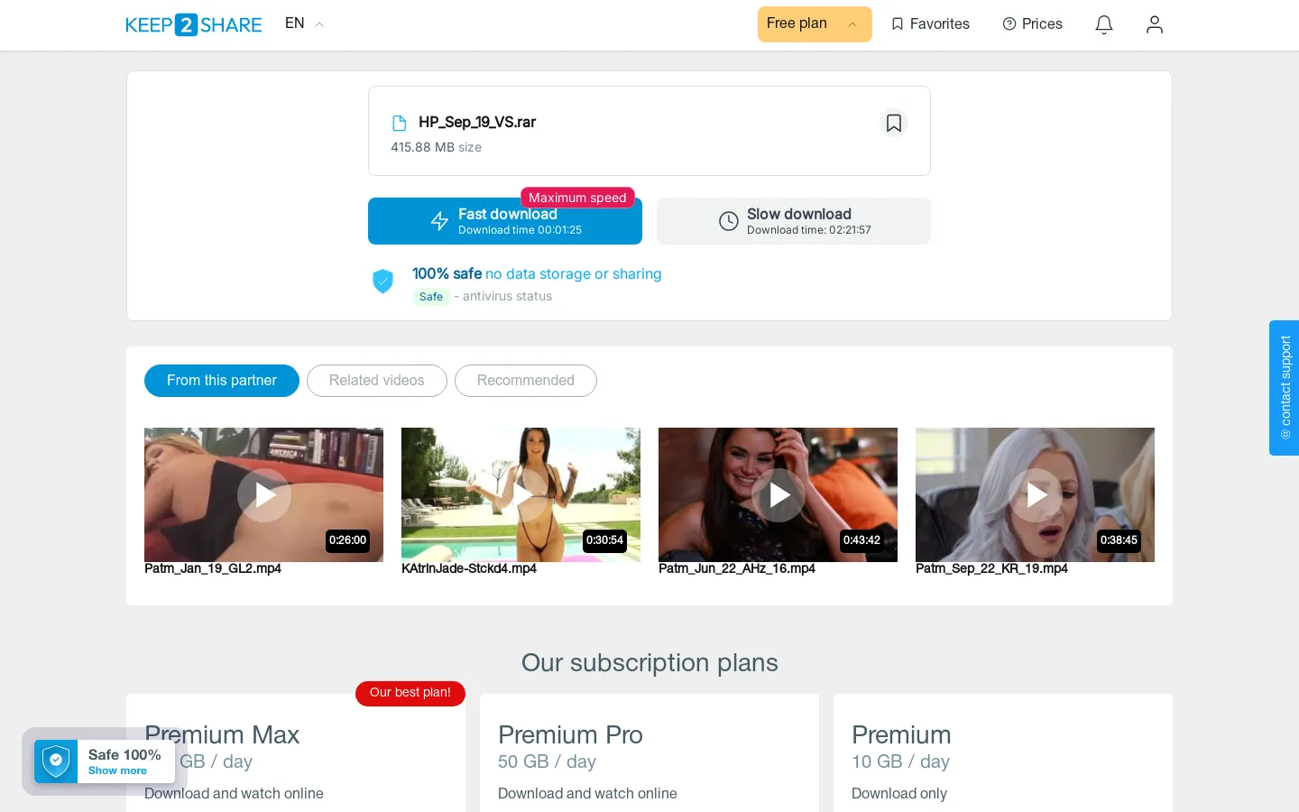 Preview of HP Sep 19 VS – NSFW file hosted on FolderFox