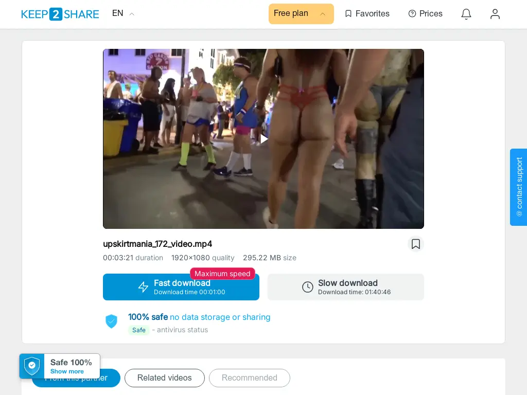 Preview of upskirtmania 172 video