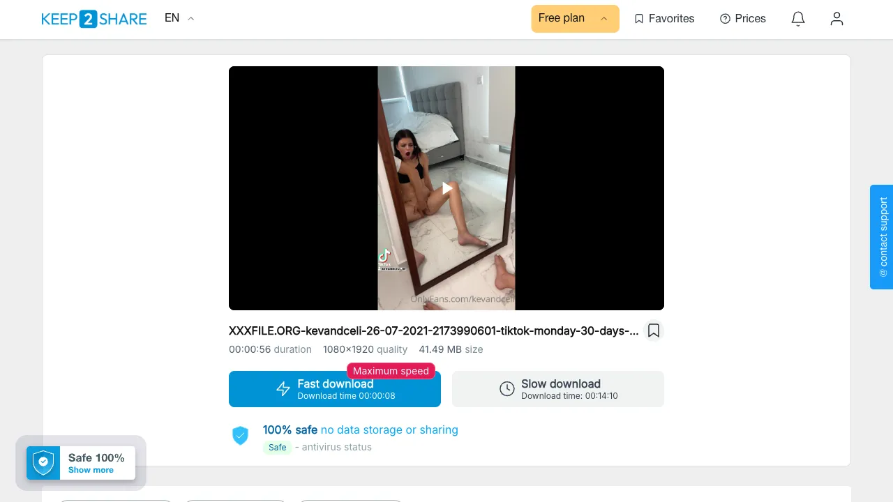 Preview of XX...llyandnick – NSFW file hosted on FolderFox