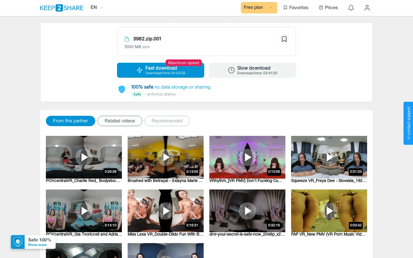Preview of 3962.zip – NSFW file hosted on FolderFox