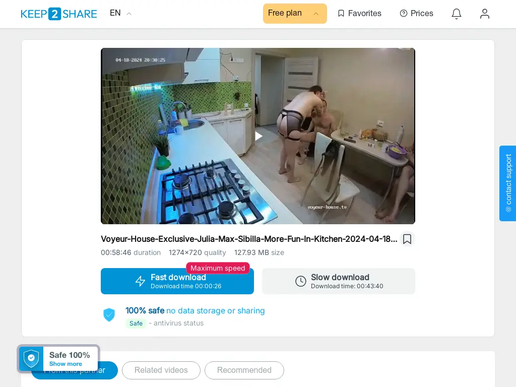 Voyeur House Exclusive Julia Max Sibilla More Fun In Kitchen 2024 04 18 Cam2