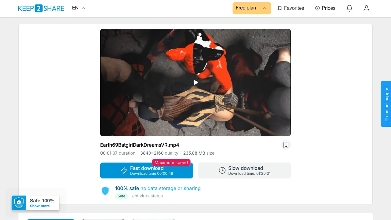 Preview of E a r t h 69 B a t g i r l D a r k D r e a m s V R – NSFW file hosted on FolderFox