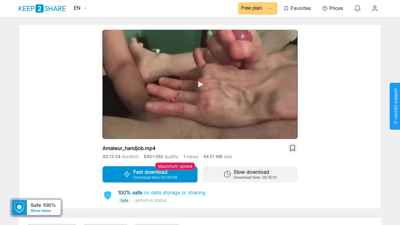 Preview of Amateur handjob