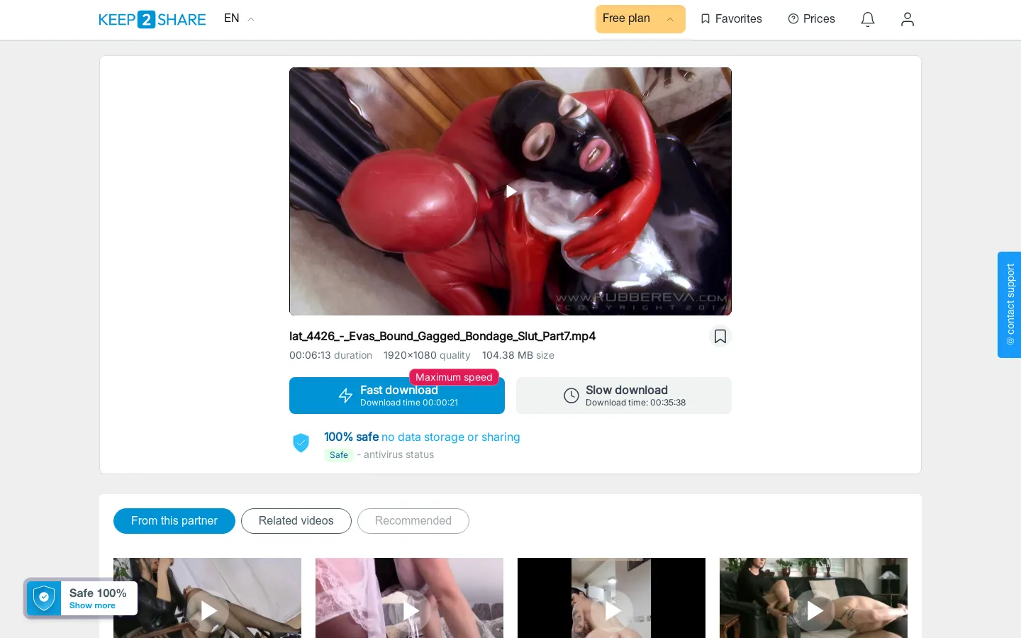 lat 4426 Evas Bound Gagged Bondage Slut Part7