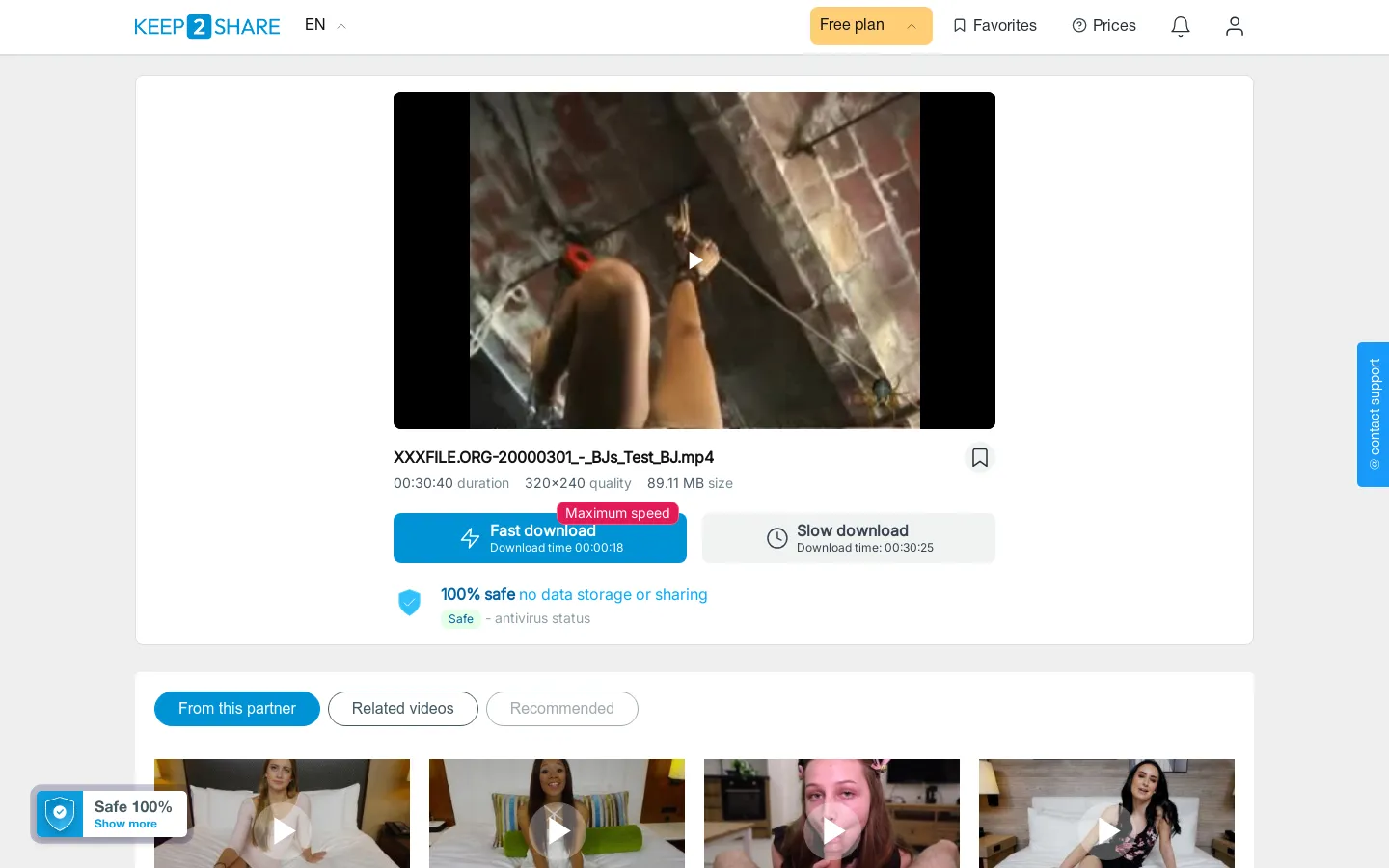 Preview of XX...Js Test BJ – NSFW file hosted on FolderFox