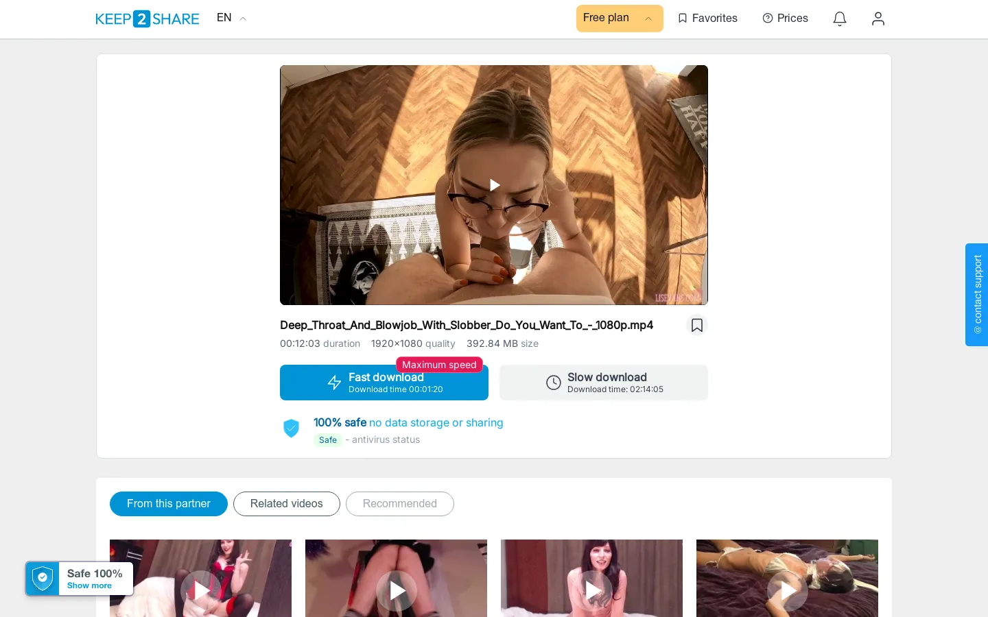 Deep Throat And Blowjob With Slobber Do You Want To 1080p